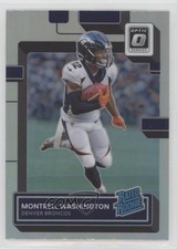 2022 Panini Donruss Optic Rated Rookie Holo Prizm Montrell Washington #295 1hs9