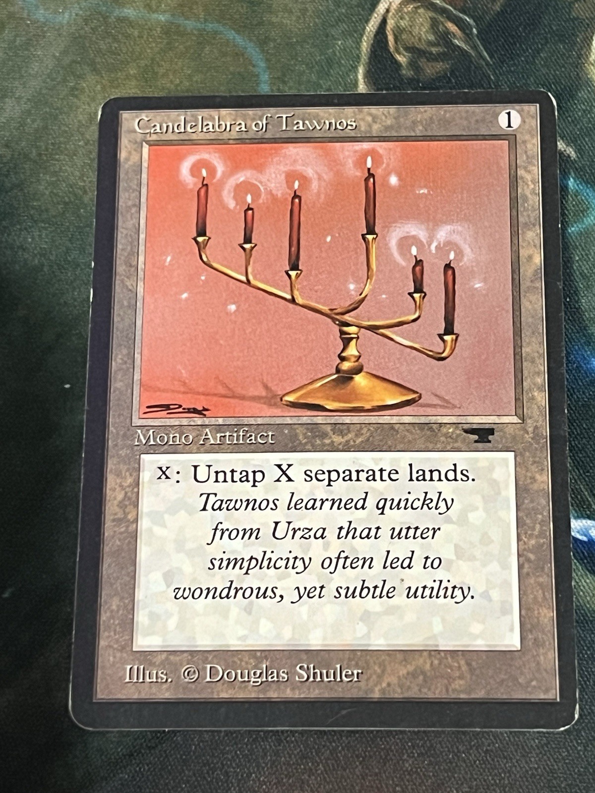 MTG CANDELABRA OF TAWNOS Antiquities Played MTG Magic The Gathering