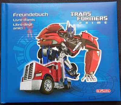 Freundebuch Transformers Prime von Herlitz