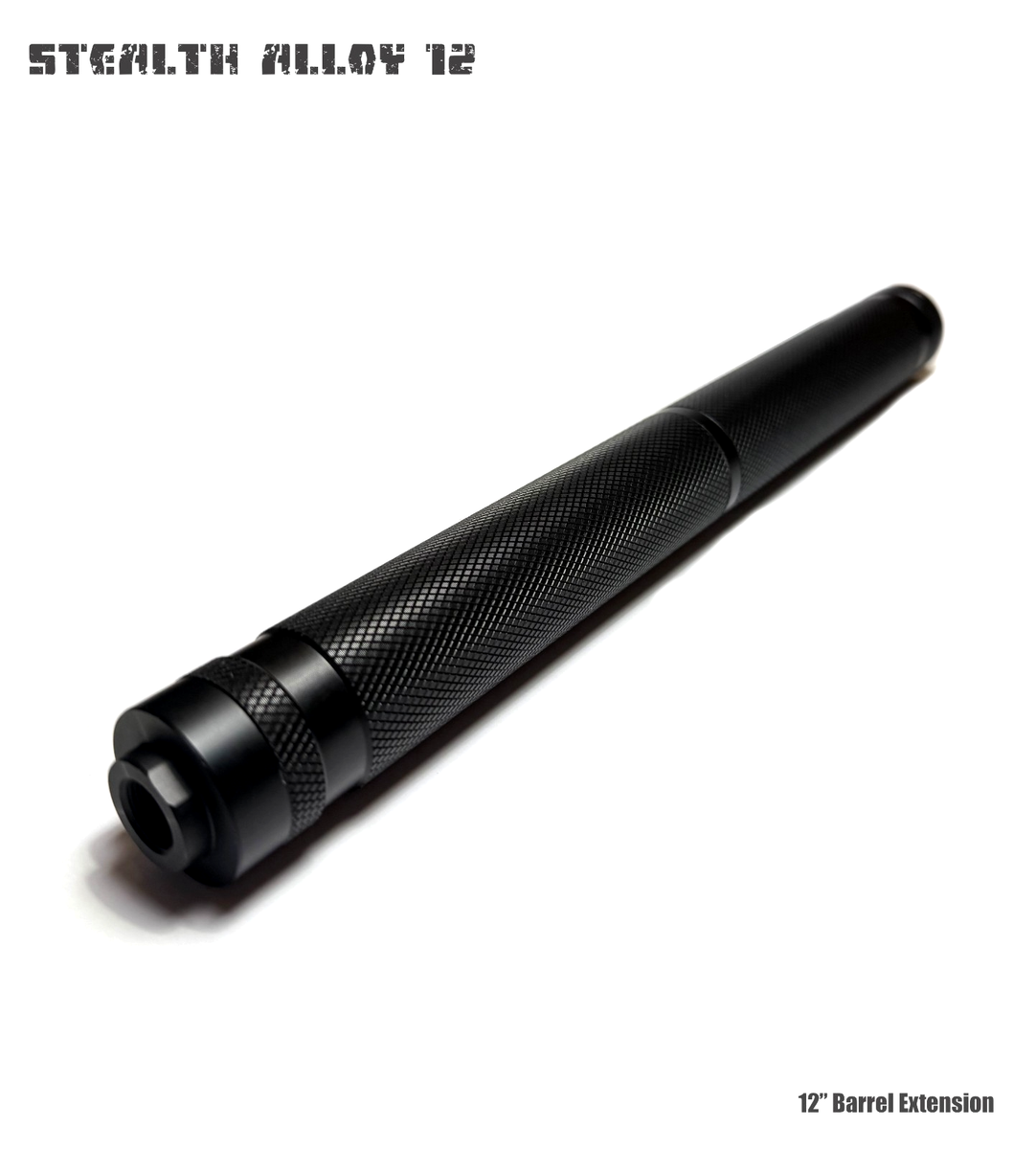 STEALTH ALLOY 12 Muzzle Brake for 1/2*28 | 5/8*24 GBB CNC Black | eBay
