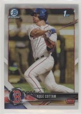 2018 Bowman Draft Chrome Refractor Kole Cottam #BDC-69 fm0