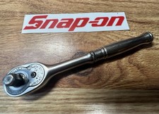 Vintage Snap-on Tm70b 14 Drive Reversible Ratchet 4.25 Long Usa Made