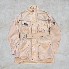 Giacca Belstaff Tourmaster 500 rosa donna EU42 grande/XL con cintura mod casual