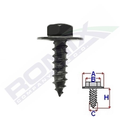 ✅Fits ROMIX C70320 screw with washer 10pcs Toyota, Lexus ⭐UK Seller⭐ - Image 6
