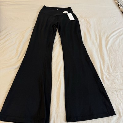 NEW NWT Yogalicious Lux Sophia Crossover Flare Pant Pants Size Small