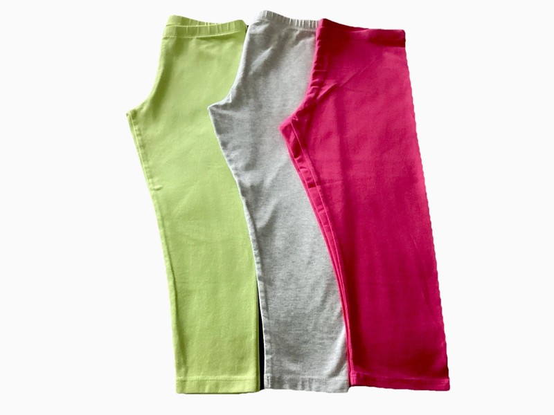Girls Lot Of Capri Leggings, Size 10-12, The Children’s Place, Faded Glory, EUC