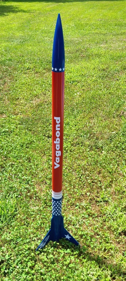 Estes Vagabond Flying Model Rocket Kit PSll 2.5" Upscale 29mm 57.5" Tall New  - Image 4 of 4