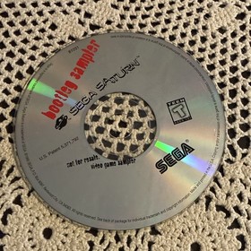 Bootleg Sampler Sega Saturn LN perfect condition COMPLETE!