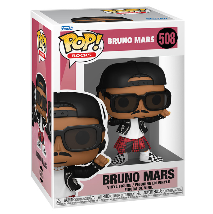 Funko POP! Bruno Mars APT Figure 508 + Protector