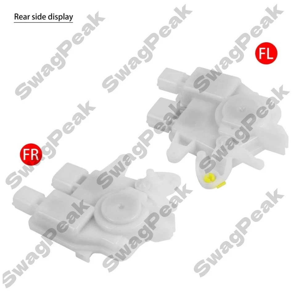 Actuador de bloqueo delantero izquierdo y derecho OEM un par para Honda Ridgeline Accord Acura TL Foto 4 de 4