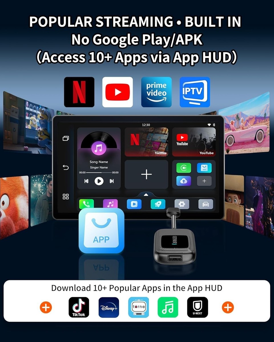 CarPlay AI Box GETPAIRR Go 2.0 GetPairr Box 2.0 CarPlay AI TV Box