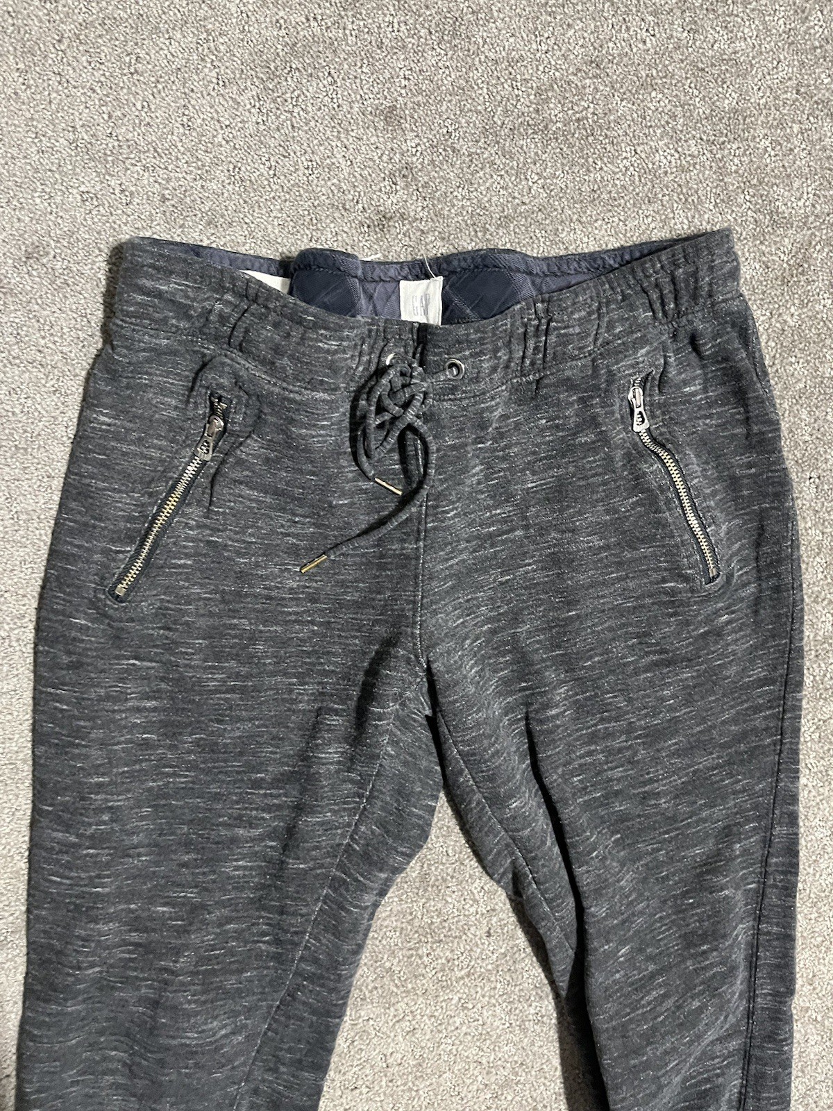Gap Womens Solid Sweatpants Active Dark Gray Size… - image 2