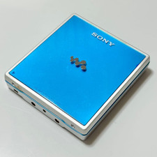 Sony Walkman MZ-E620 Blue Portable MD Player MDLP Japan Used Tested Working