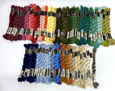 DMC Perle Skein Embroidery Thread Floss Size 3 5 Cotton Pearl LOT OF 70 VTG