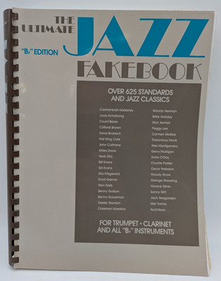 The Ultimate Jazz Fakebook, Dr. Wong, Hal Lenonard, 1988