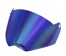 LS2 Helmets Horizon Face Shield Blue Iridium ...