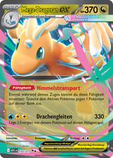 Pokemon Karte - Mega-Dragoran EX 152/217 - Erhabene Helden - Full Art - Holo