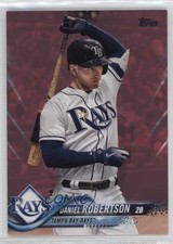 2018 Topps Update Mother's Day Hot Pink 21/50 Daniel Robertson #US244 0yb8