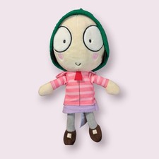 Peluche pupazzo Sarah & Duck morbido giocattolo Sarah alto 10"