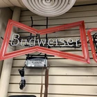 Large Budweiser Bowtie Neon Sign Big Vintage Antique - working - 30in vintage