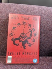 Twelve Monkeys VHS Ex-Rental Big Box Edition Bruce Willis