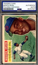 Monte Irvin Cards, Rookie Card and Autographed Memorabilia Guide 30