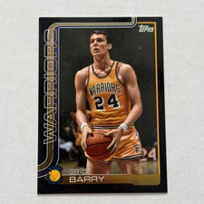 2025-26 Topps Basketball Rick Barry #258 Black Parallel /68