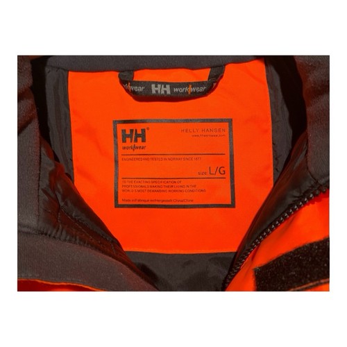 Heely Hansen Workwear Alta 2.0 High Visibility Jacket Size Large - Picture 7 of 7