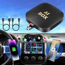 5 in1 Wireless CarPlay Adapter Android Auto Adapter Support Netflix/YouTube 2025