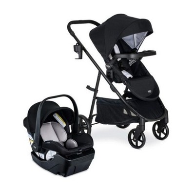 Britax Willow Brook Travel System - Onyx Glacier New, Creased Box