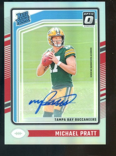2024 Donruss Optic Holo #280 Michael Pratt RC Rated Rookie AUTO 83/150