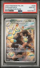 2023 POKEMON PAL EN-PALDEA EVOLVED ILLUSTRATION RARE #229 DUDUNSPARCE PSA 10