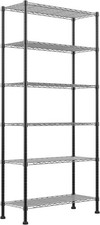 6-Wire Shelving Metal Storage Rack Adjustable Shelves,Standing Storage Shelf