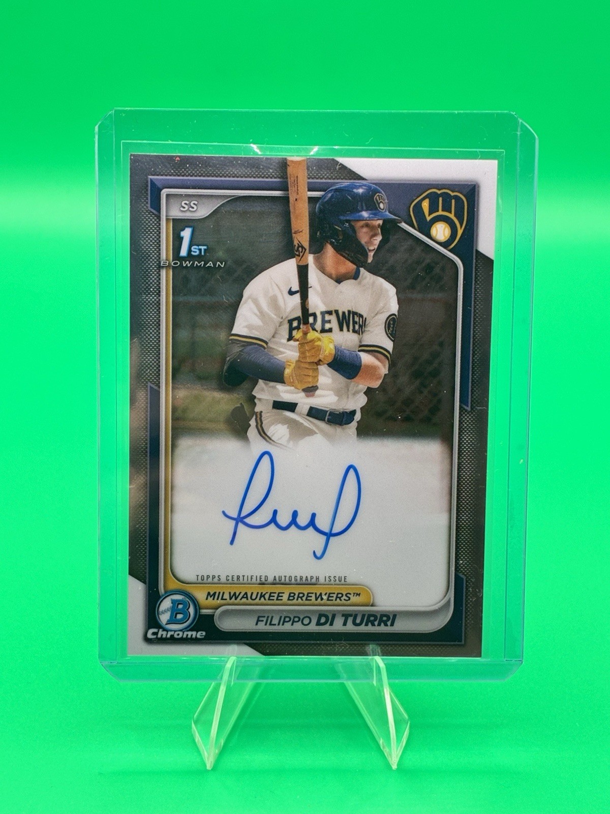 2024 Bowman - Filippo Di Turi Prospects Chrome Autograph (1st)