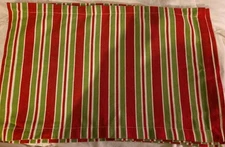 Vintage Parks Designs Set Of 4 Christmas Placemats Stripes 