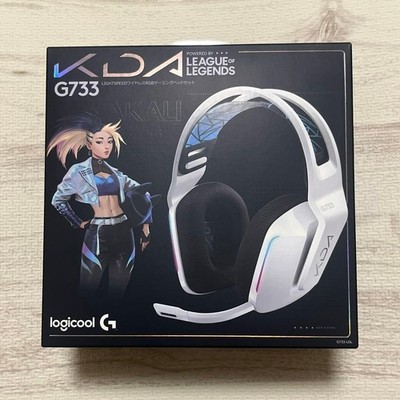 Logitech G733 LIGHTSPEED Kabelloses Gaming-Headset RGB Weiß KDA Edition Japan