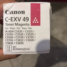 Original Canon Toner Magenta C-EXV49m 8526B00...