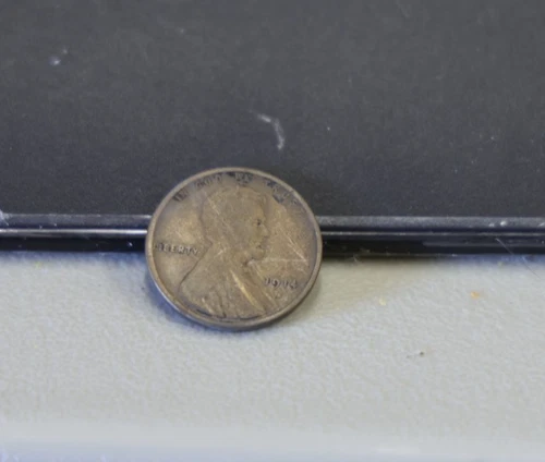 1914 S US Lincoln Cent 1c Semi Key Fine