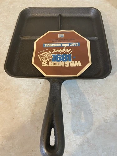 WAGNERWARE Wagners 1891 BACON EGG BREAKFAST SKILLET 100 YEAR ANNIVERSARY EDITION