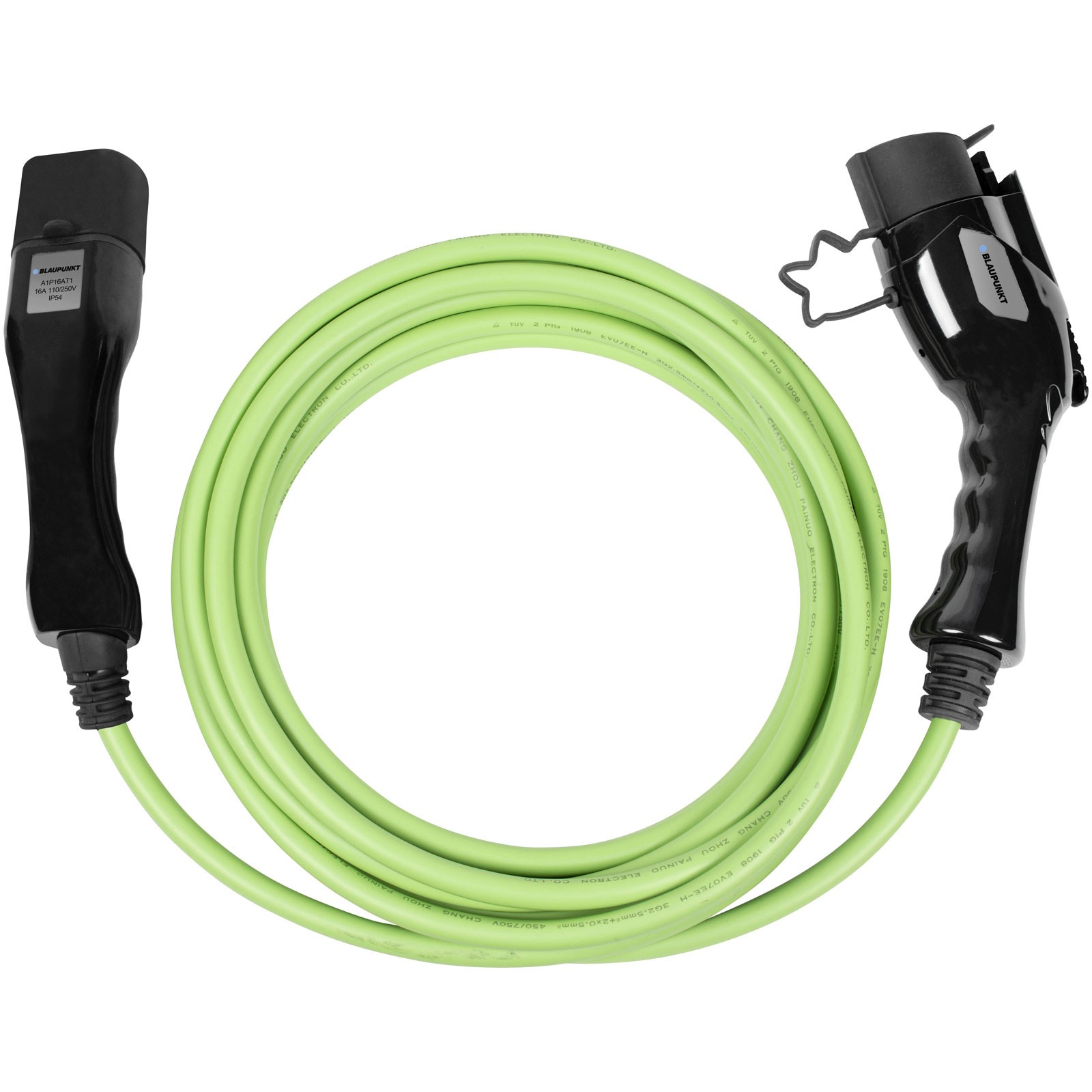 Blaupunkt eMobility Charging Cable, 8m, Type 1, 16A, IP54 Rated
