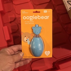 Oogiebear Baby Bulb Nasal Aspirator, Safe Round Tip, BPA Free Silicone