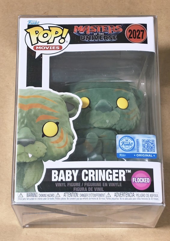Funko Pop! Vinyl: Masters of the Universe - Baby Cringer (Live Action) (Flocked)
