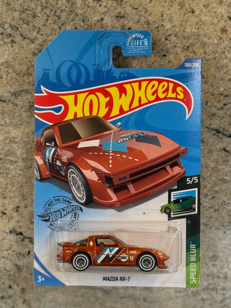 2020 Hot Wheels Super Treasure Hunt - Speed Blur - Orange Mazda RX