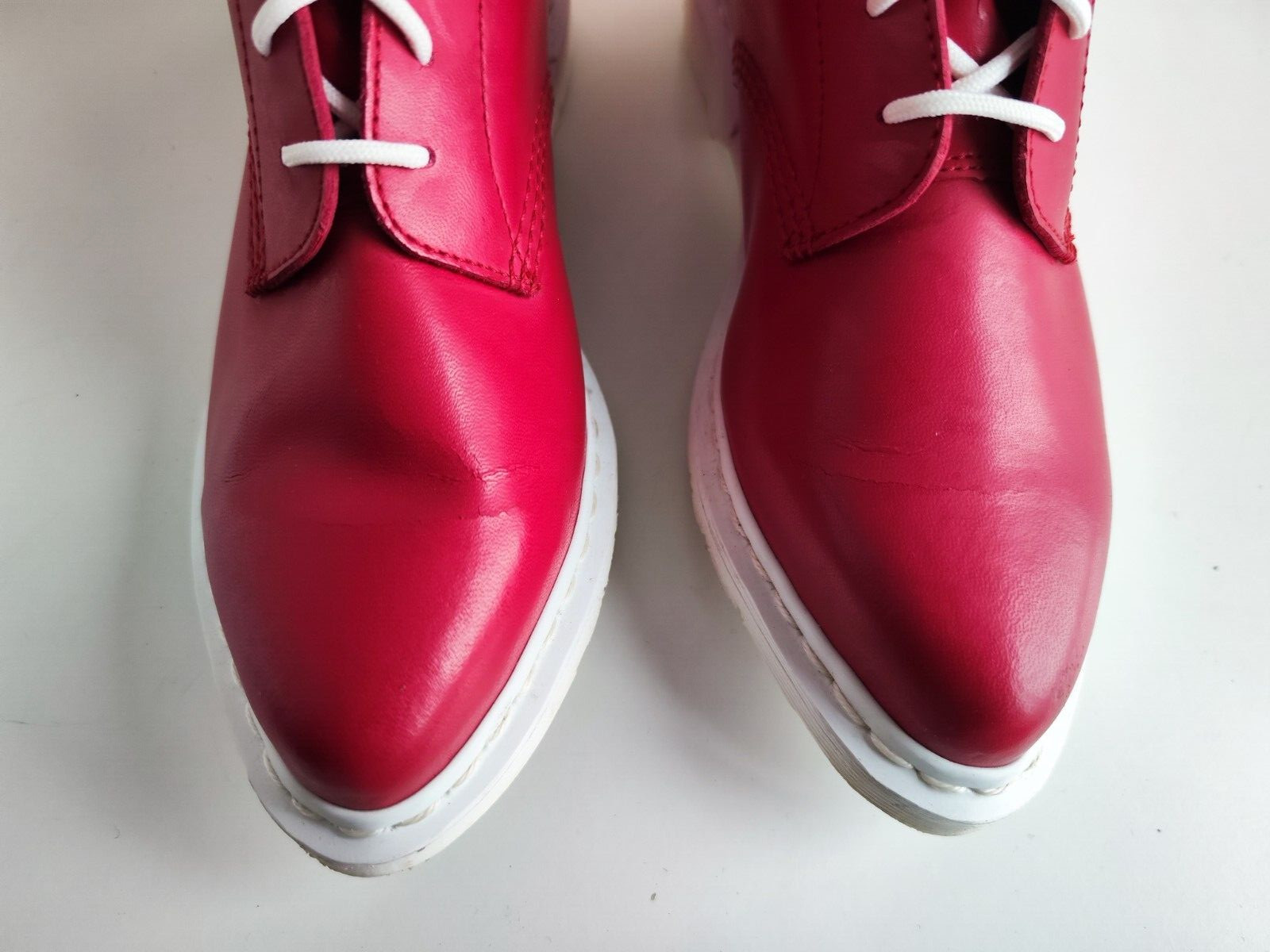 Dr Martens pascal Edith red pointed toe 1460 boot… - image 6