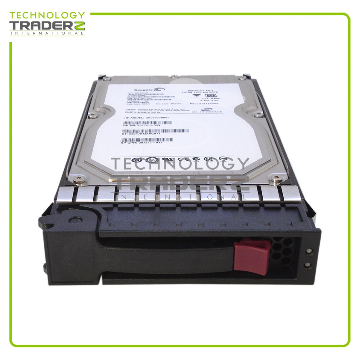 HP 750GB 7.2K SATA 1.5G 3.5