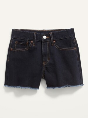 Old Navy Extra High-Waisted Cut-Off Jean Shorts for Girls Size 5-10 NWT $25 