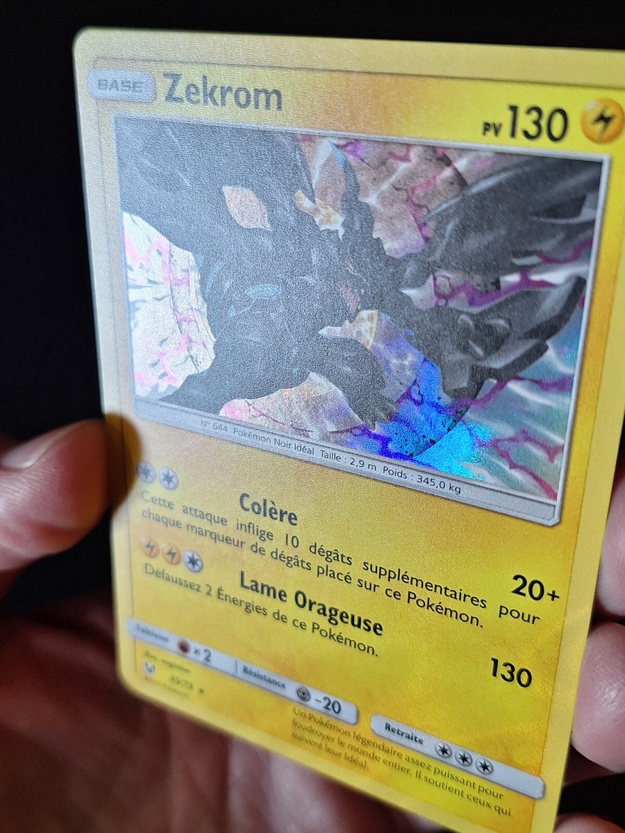 ポケモン - Chrom Zekrom HOLO 35/73 XY Shining Legends Pokémon Card French | eBay