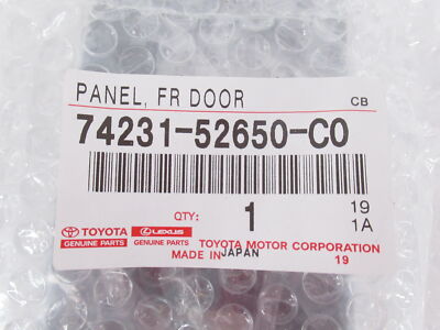 Genuine OEM Toyota 74231-52650-C0 Right Front Upper Door Switch