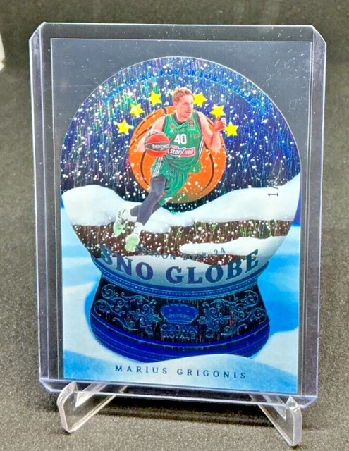 2023/24 Euroleague Crown Royale Sno Globe MARIUS GRIGONIS Platinum 1/1 #20