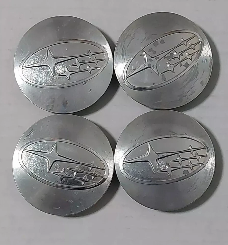 Juego de 4 tapas centrales de rueda Subaru Forester Impreza Outback 2006-15 #28821SA030 Foto 2 de 4